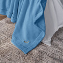 Sobellux Hotel Ultra Soft Fleece Blanket | Ice Blue