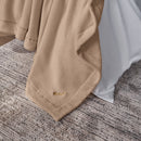 Sobellux Hotel Ultra Soft Fleece Blanket | Sand